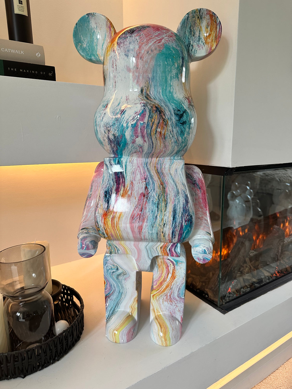 Rainbow 80cm Bear