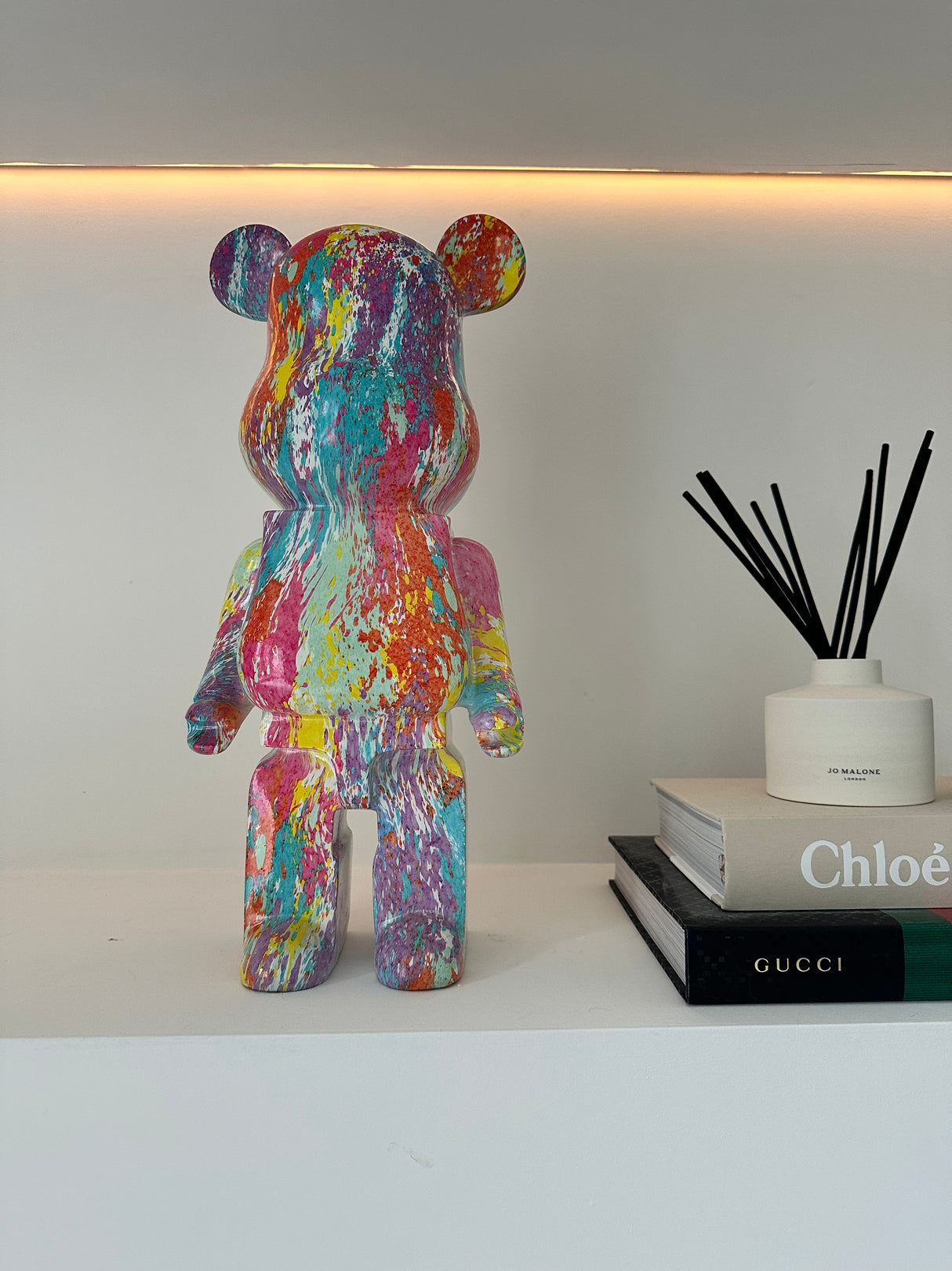 Paint Marble 50cm Bear
