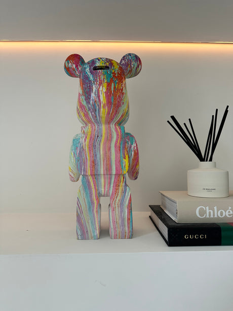 Paint Marble 50cm Bear
