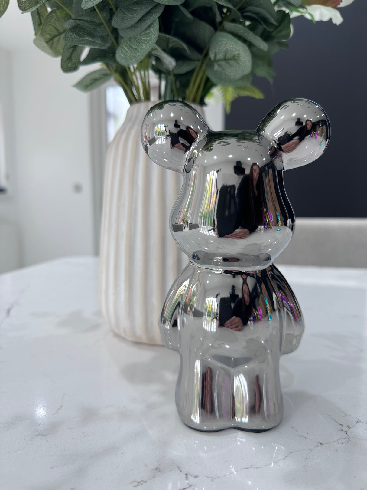 Mini Bear Silver 19cm