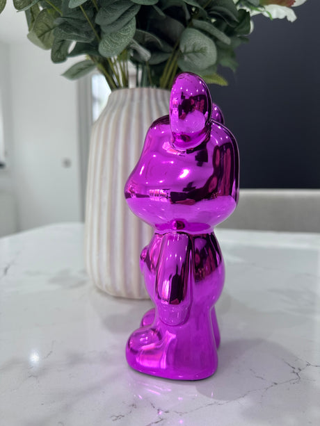 Mini Bear Purple 19cm