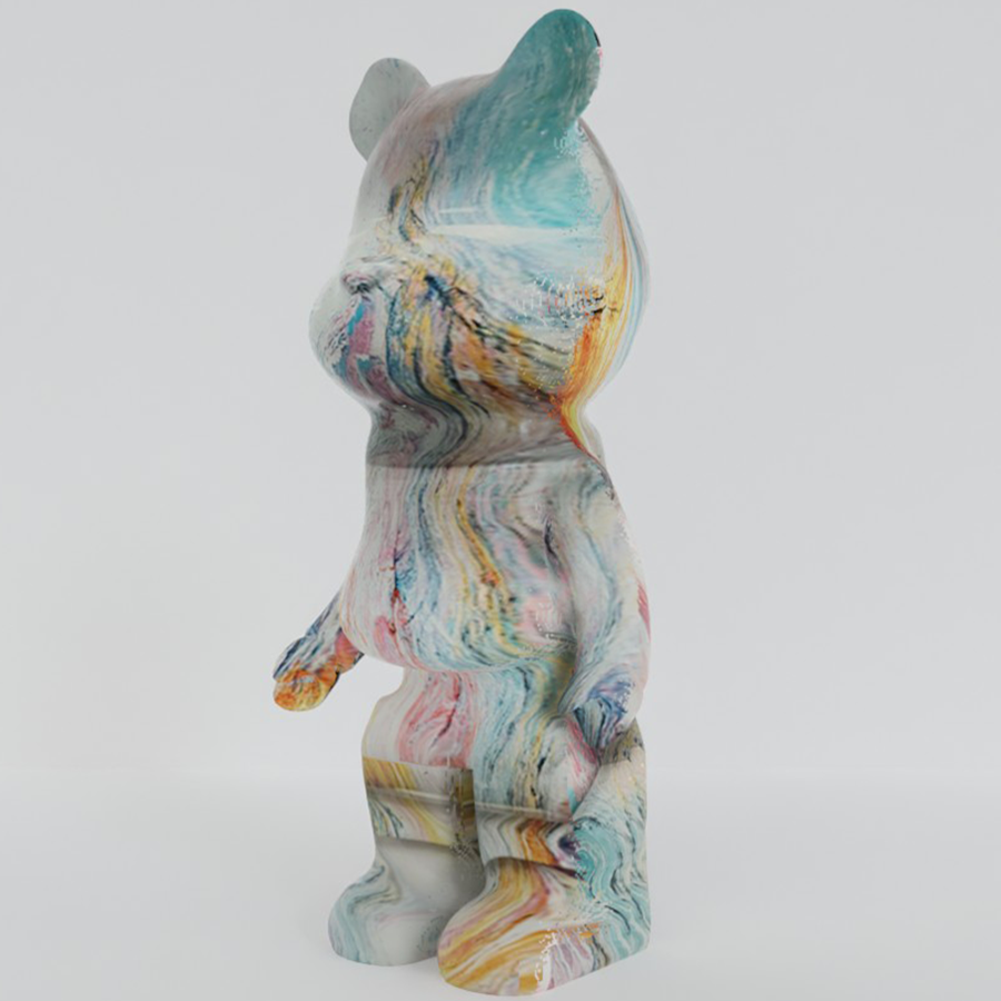 Rainbow 80cm Bear