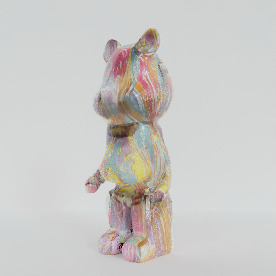 Paint Marble 35cm Bear