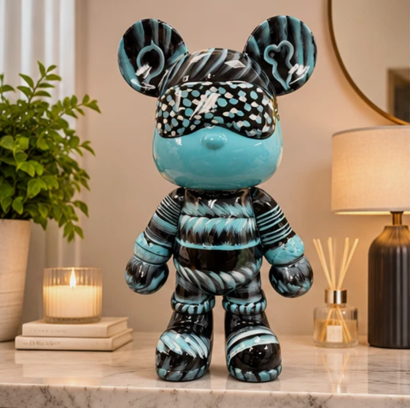 Decoor Large Designer Bear Sculpture 80cm
