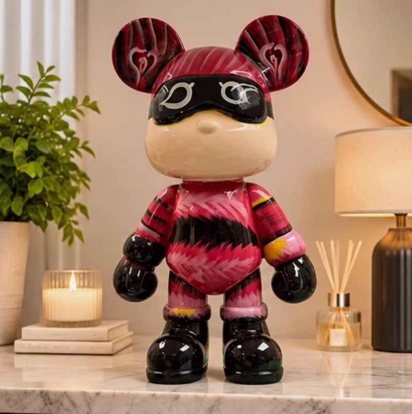 Decoor Large Designer Bear Sculpture 80cm