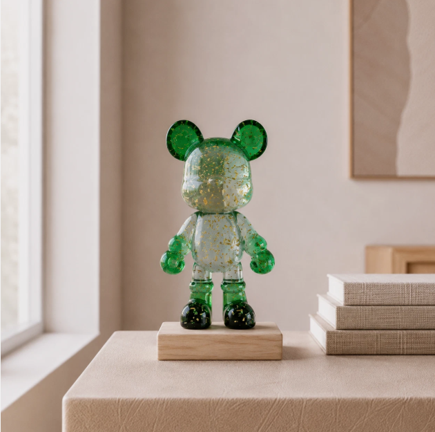 Decoor Fleck Bear Ornament