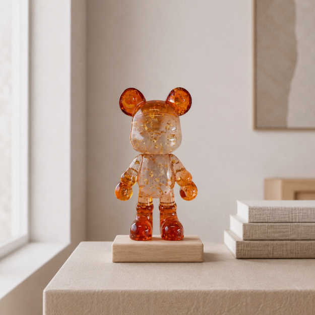 Decoor Fleck Bear Ornament