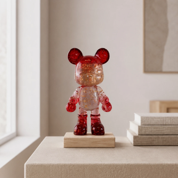 Decoor Fleck Bear Ornament