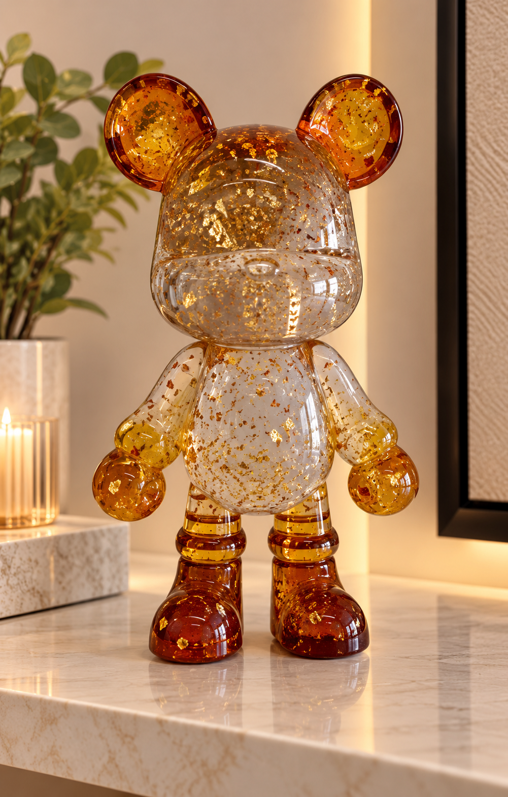 Decoor Fleck Bear Ornament