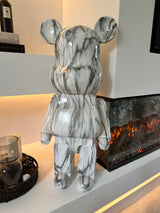 Grey Marble 80cm Bear