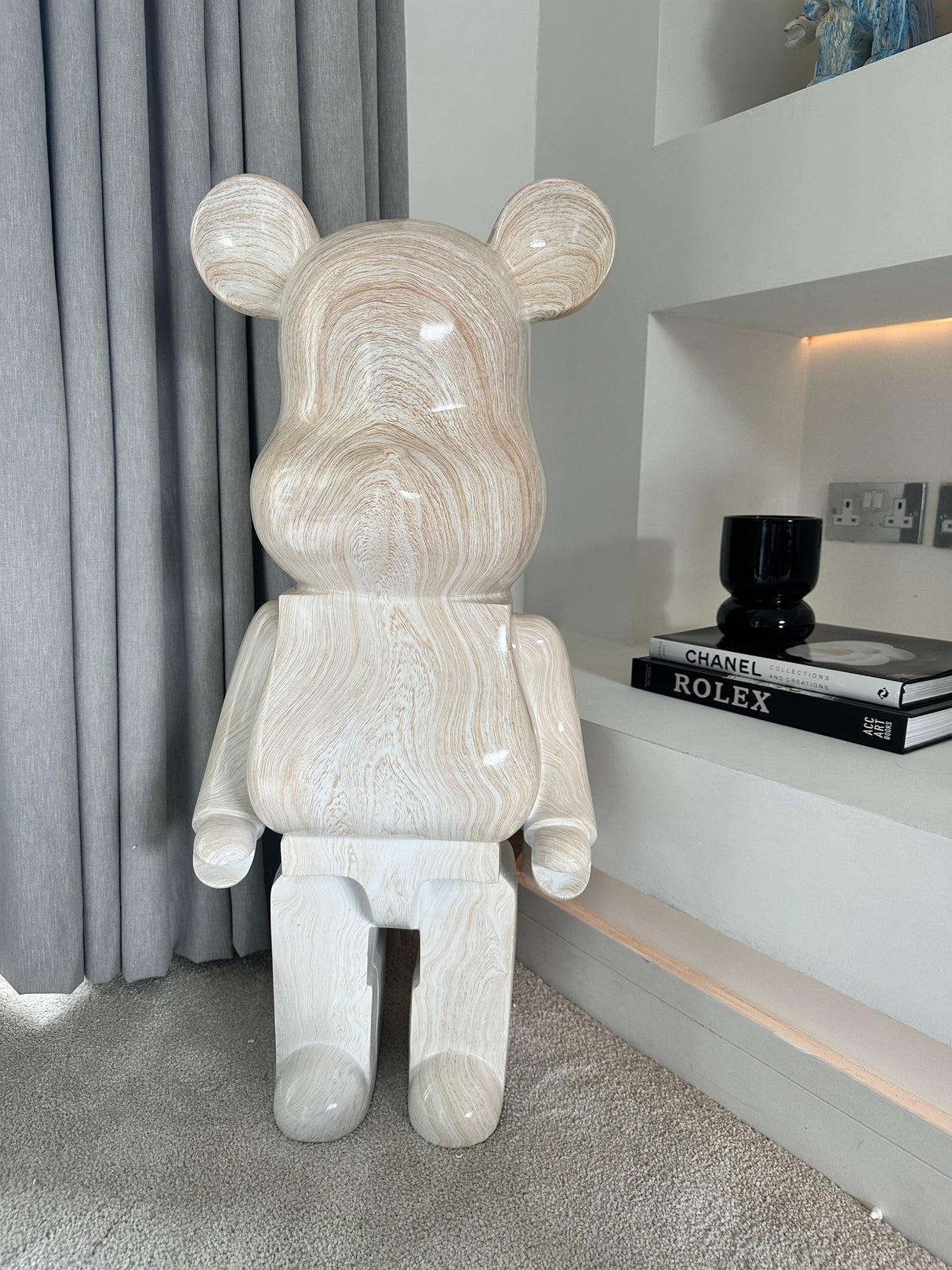 Sand Wood 80cm Bear