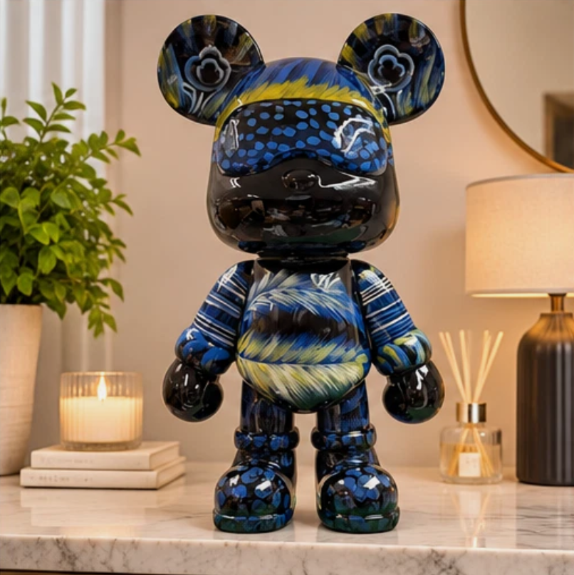 Decoor Large Designer Bear Sculpture 80cm