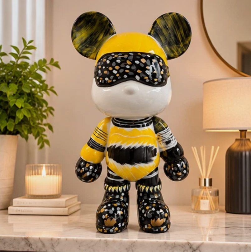 Decoor Large Designer Bear Sculpture 80cm