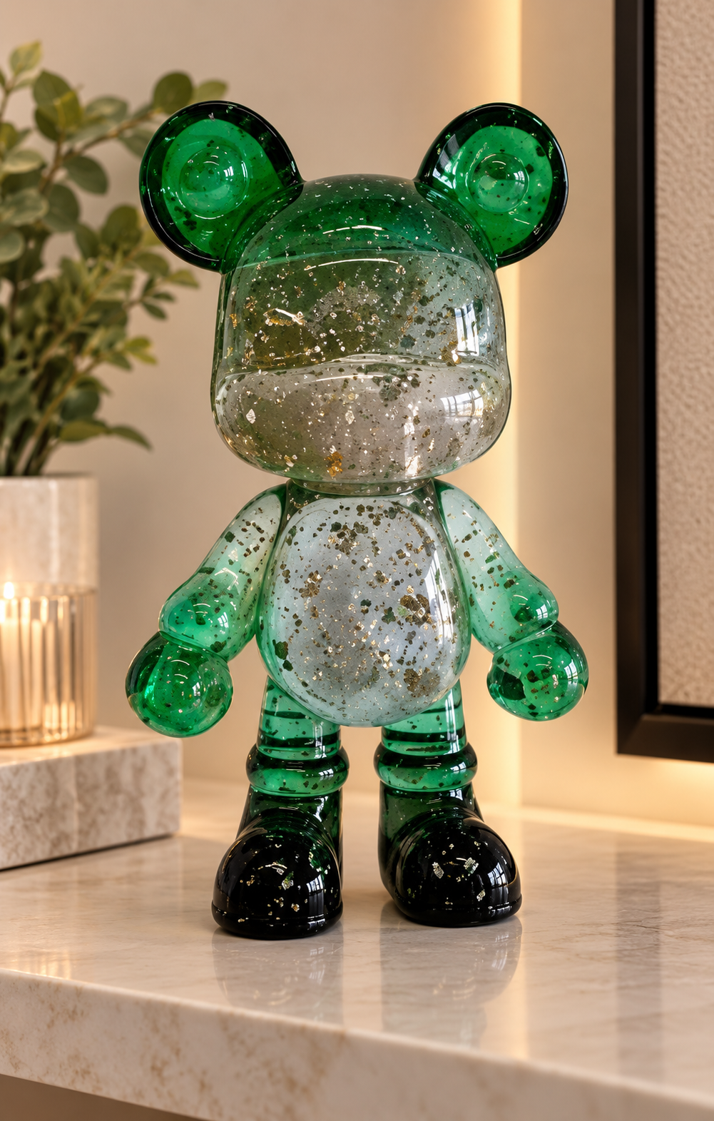 Decoor Fleck Bear Ornament