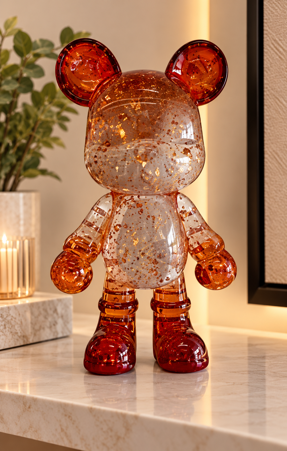 Decoor Fleck Bear Ornament